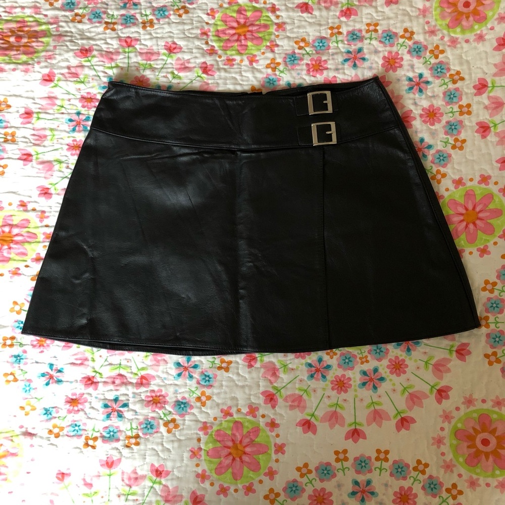 Leather Skirt